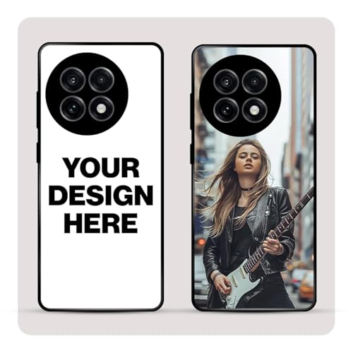Image of Personalized Back Cover for OnePlus | Custom Case with Name, Photo or Logo | PrintShield Hybrid with Soft TPU Grip & Scratch Protection (Oneplus Nord 2)