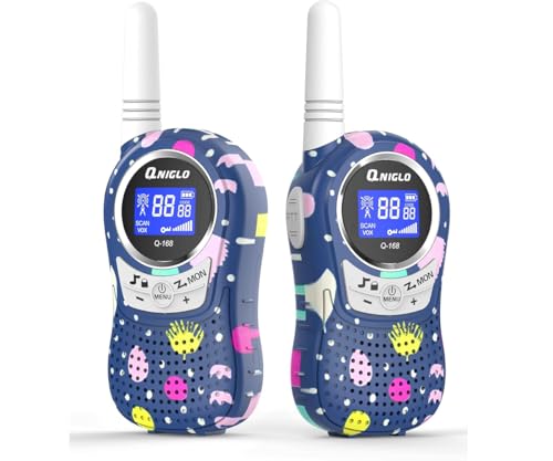 Qniglo Walkie Talkies for Kids -...