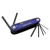 エイト(Eight) エクセレント HEXレンチ (HEX KEY WRENCH) 六角棒スパナ ナイフタイプ 7本組 1.5/2/2.5/3/4/5/6mm KPH-1
