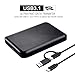 Tianken Ultra Slim Portable External Hard Drive USB 3.1 Type C HDD Storage for PC, Mac, Laptop, PS4, Xbox one (1TB)