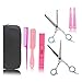 Produktbild Xcellent Global Friseurschere Werkzeugset Pony Haar Schere Dünner Flacher Schnitt Schneidezähne Friseurscheren Kombi Set BT017