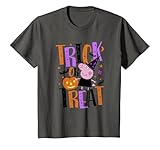 bambino peppa pig halloween trick or treat witch maglietta
