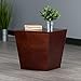 Winsome Trading, Inc. Mezo Cube Storage, Walnut 18.5 inches