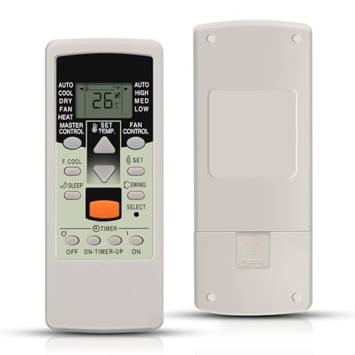 Mando Universal Aire Acondicionado para Fujitsu, Mando Aire Acondicionado fujitsu, Bomba de Calor, Inverter Compatible con Aires Acondicionados Fujitsu y General
