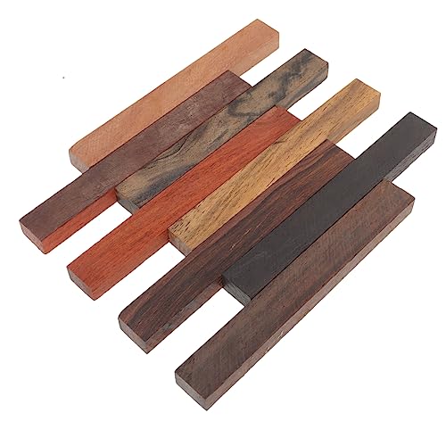 EXCEART 8pcs DIY Handicraft Pen Wood Blank Pen Rotating Supply Crocheting Kit Crochet Kit Wood Turning Blank Pens Making Wood Pen Kit for Woodturning Hat Pen Making Wood Carving Suite