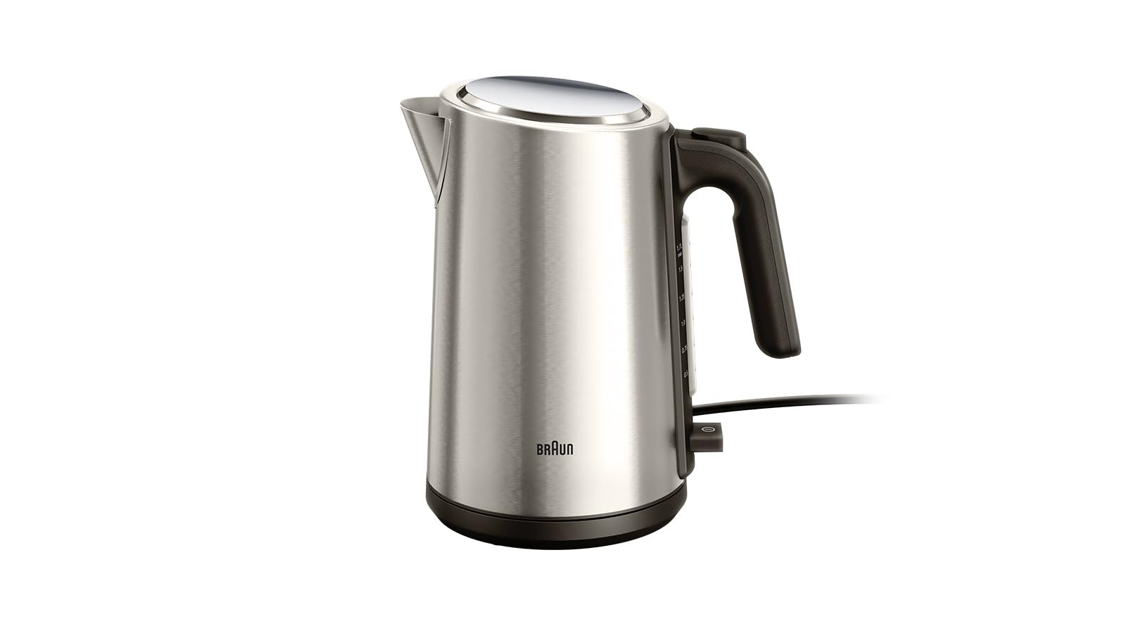 Braun WK5200BK Electric Kettle with lid open