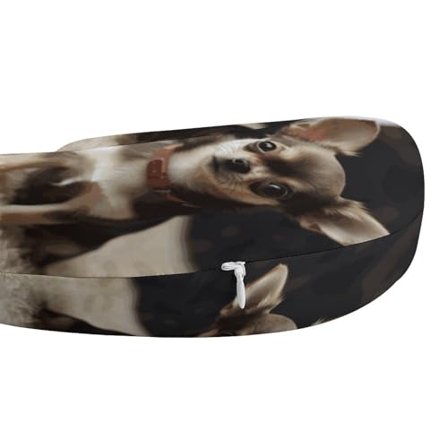 Almohada espuma viscoelástica tamaño único cómodo cuello miniatura 4