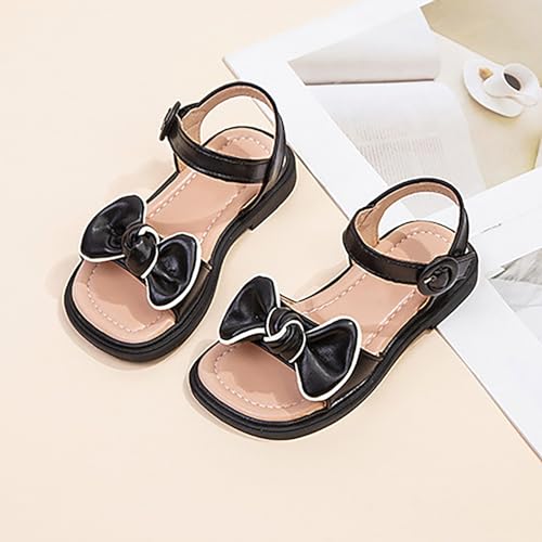Girls Toddler Little Child Summer Soft Bottom Bow Sandals Shoes Toddler Jelly Sandals Size 82