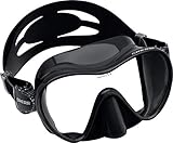 Cressi Unisex-Youth F1 Small Schnorchel Maske, Schwarz, S