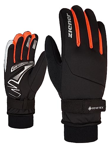 Gants de cyclisme étanches Ziener SMU 18-Bike 199 GTX respirants pour rouler sous la pluie