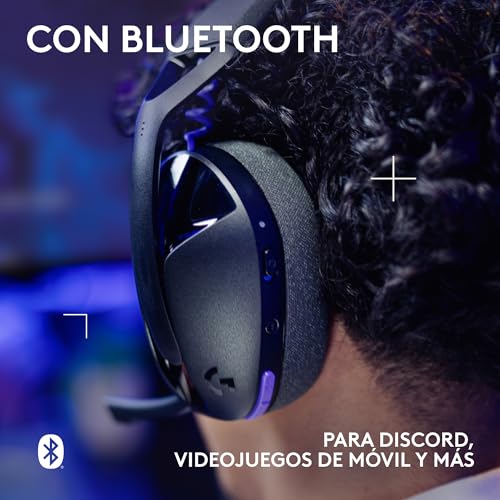 Miniatura 5 de Logitech G G321 Lightspeed, Auriculares inalámbricos Bluetooth para Gaming