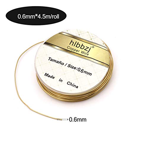 LANBEIDE 6 Packs 22-Gauge Jewelry Beading Wire, Tarnish Resistant Copper Wire for Beading Jewelry Crafts Making - Thumbnail 5