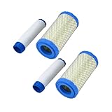 Replacement part fits (Pack Of 2) Air Filter Kit For John Deere Inner Air M123378, M807331, M807332