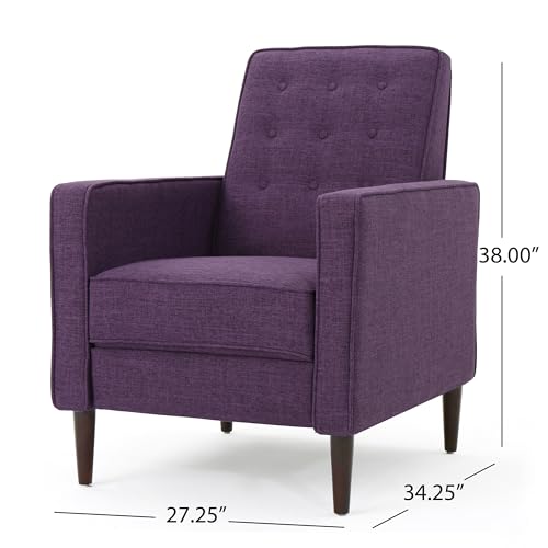 Sillón Recliner Ajustable con Cojín Morado miniatura 2