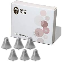FCS Pack of 6 Extra Small Closed Click Sleeve for Signia Silk X CIC Hearing Aids 7X, 5X, 3X, 2X & 1X