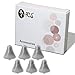 FCS Pack of 6 (Extra Small Closed) Click Sleeve for CROS Silk X Hearing Aid
