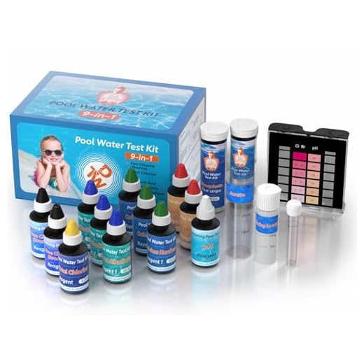 9-Way Pool and Spa Test Kit