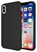 iPhone X/XS Case, Diztronic Full Matte Soft Touch Slim-Fit Flexible TPU Case for Apple iPhone X/XS (Black)