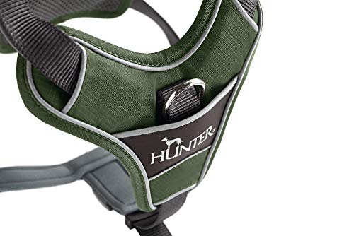 Hunter Hundegeschirr, Grün/Grau, 45-56 cm