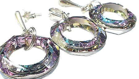 Pendientes de plata 925 ARANDE idóneos para realzar vestidos de fiesta de noche