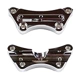 Hill Country Customs Chrome Gorilla Grabber Handlebar Riser Top Clamp for 1997 and newer Harley Touring models - HC-GG-C