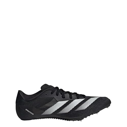 adidas Tênis Adizero Sprintstar Track & Field IG9908, Preto/Zero Metálico/Branco Nuvem, 13 Women/12