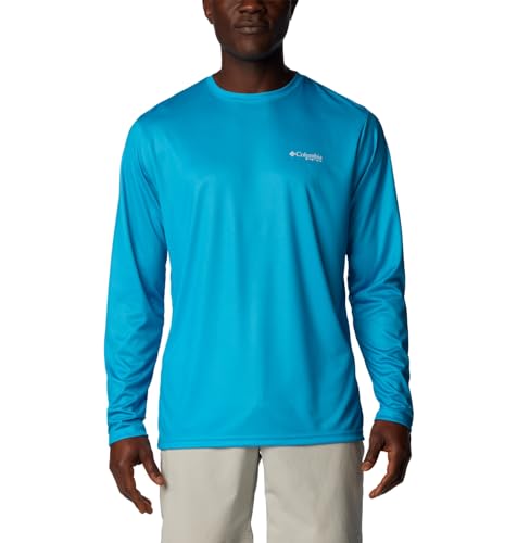 T-shirt manches longues Columbia Terminal Tackle PFG anti-UV pour la protection en mer