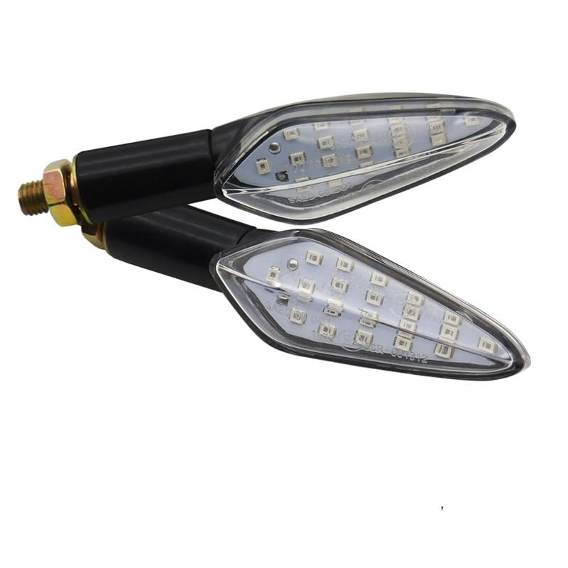 Indicateurs clignotants de moto à LED à haute luminosité étanches IP67