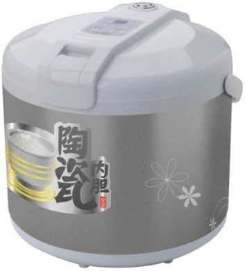Hannex RCTJ400S Ceramice Rice Cooker, 4 L, White