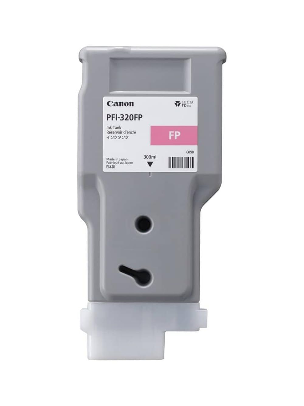 Cartucho Canon PFI-320 FP de tinta rosa fluorescente de 300 ml para plotter 2