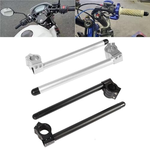 Guidon Riser de moto universel réglable avec tube de fourche à clipser - 3