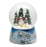 DEKORATION & DESIGN: Verwenden Sie diese schöne Schüttelkugel zur Dekoration von Ihrem Zuhause Diese liebevoll gestaltete Weihnachtskugel lässt in der Fantasie eine ganz eigene kleine Weihnachtswelt entstehen. Die Weihnachtsdeko verzaubert mit festlichen Motiven und steht überall gut - unter dem Tannenbaum, auf der Kommode oder auf dem Tisch
