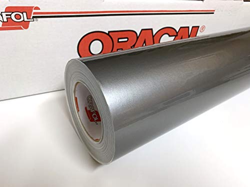 Vinyle métallique Oracal 951 argent rouleau emporte-pièce autocollant