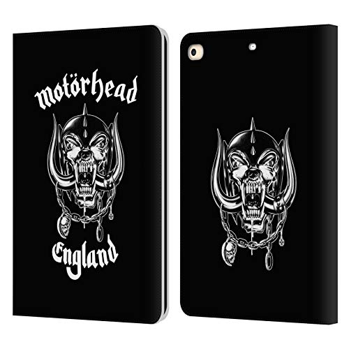 Étui portefeuille Motorhead pour iPad 9.7 (2017/2018) en cuir avec graphismes Angleterre
