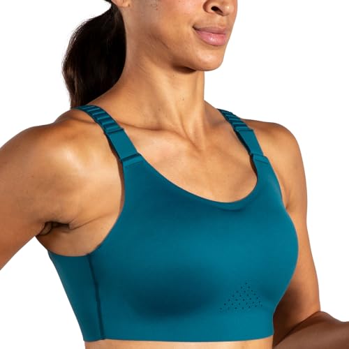 Image of Brooks Women's Racerback 2.0 Sports Bra for High Impact Running, Workouts & Sports with Maximum Support