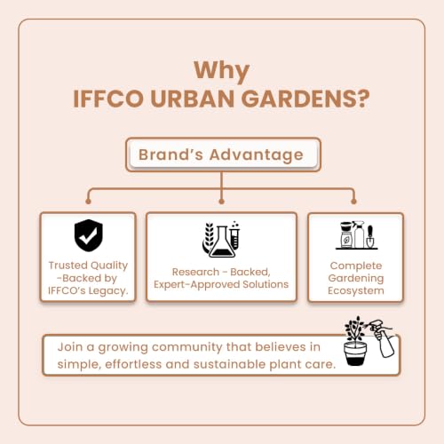 Image of IFFCO Urban Gardens - Composter 1 Kg - Bokashi Powder for Kitchen Waste Decomposer - Helps Faster Decomposition & Odor Control