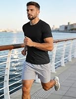 Mens Sun Shirts Quick Dry T-Shirt Short Sleeve Running Shirt Sun Protection UPF 50 Shirts Crew Neck Summer T Shirts — image 3
