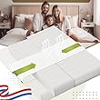 BEDBINDERS | Liebesbrücke für Matratzen, Matratzenkeil, Ritzenfüller | Matratzenverbinder, Halterung & Bettritzenfüller | Bettbrücke, Besucherritzenfüller & Matratzenhalter Gegen Verrutschen