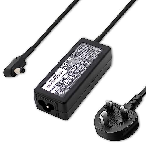 Wikiparts* New Delta Genuine 45W 19V 2.37A Ac Adapter For Acer S242HL S243HL S271HL Monitor, TRAVELMATE P256-M-55EG Laptop Power Supply Charger - 5.5 MM X 1.7 MM Pin Size