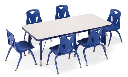 Berries 8122JC1005 Stacking Chair With Powder-Coated Legs thumb #5