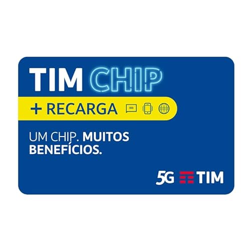 TIM Chip Pré Pago com recarga TIM Chip Pré Pago com recarga