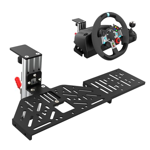 EG STARTS 1x Desk Mount Clamp for Sim Racing Wheel Stand Simulator Cockpit Wheel Stand Racing Steering Shifter Mount fit for Logitech G25 G27 G29 G920 G923 Thrustmaster T248 T300 T-GT TS-PC T500 T818 by EG STARTS - Image 2