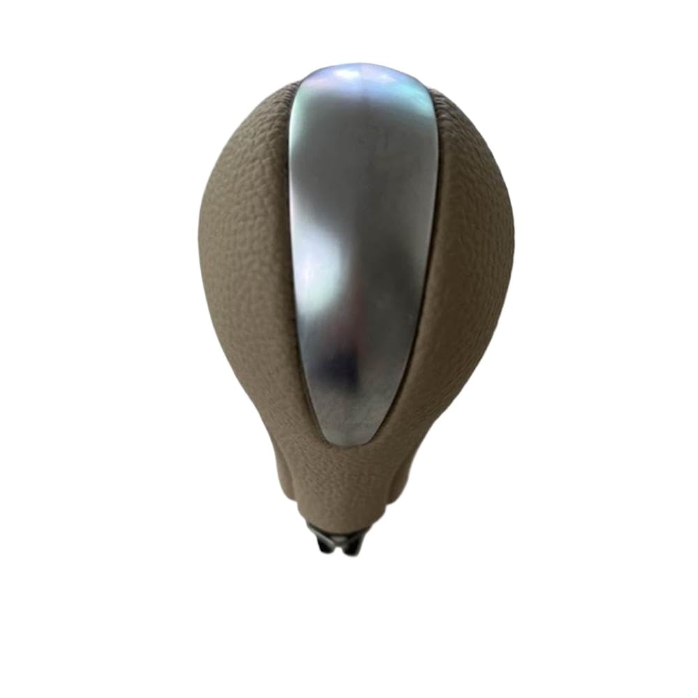 Nnhmdzeej Color Name: Matte Silver-Beige Car Gear Shift Knob Head Compatible With Infiniti Ex35 Fx37 Fx50 G25 G35 Q60 Q40 Qx56 Q50 Qx70 Qx80 Nissan Patrol Y62 34910-Jk03a(Color Name: Matte Silver-Beige)