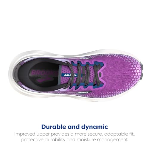 Brooks Women’s Caldera 6 Trail Running Shoe - Purple/Violet/Navy - 5 Medium