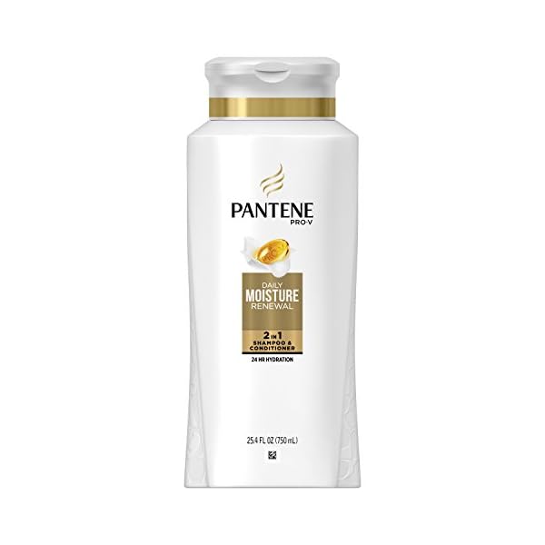 Pantene Daily Moisture Renewal 2 in 1 Shampoo & Conditioner 25.4 Fl Oz