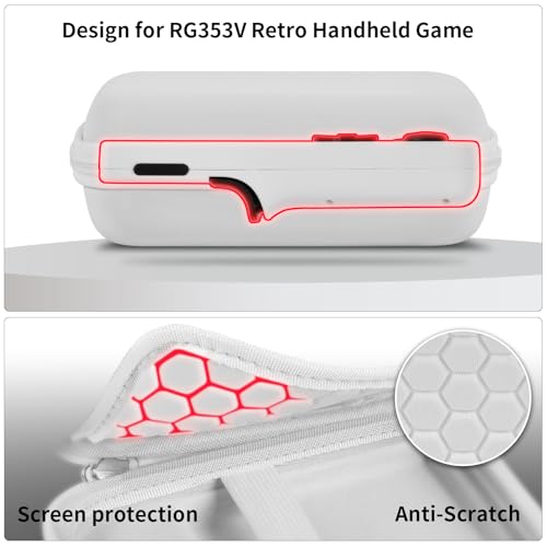 Image of PAIYULE Travel Case for RG353V /RG353VS Retro Handheld Game Console Android