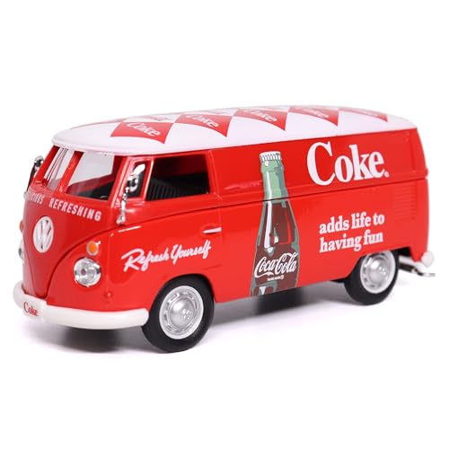 Modelo a escala 1:43 Volkswagen Cargo Van Coca-Cola