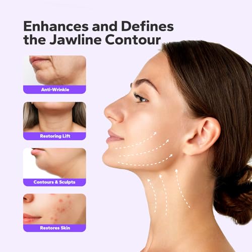 FairyFace V Line Lifting Mask (5 Pack), V-Line Firming Mask, Double Chin Reducer, Lifting Hydrogel Chin Patch with Collagen & Aloe, Skin-Tightening Masks for Jawline Support and Hydration