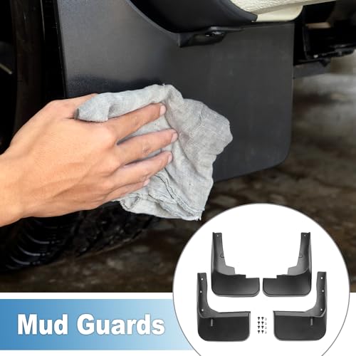 Image of Mud Flap Splash Guard with Mount Accessories Front & Rear Side Mud Guard for Toyota Highlander Sport 2011-2013 (Set of 4)