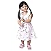 YIHANGG 87CM Bambola Originale Enorme Reborn Baby Toddler Girl Realistico Artista Desgin Ball Jointed Doll Princess Dress Model Regalo da Collezione